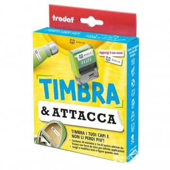 TRODAT - KIT TIMBRA&ATTACCA...